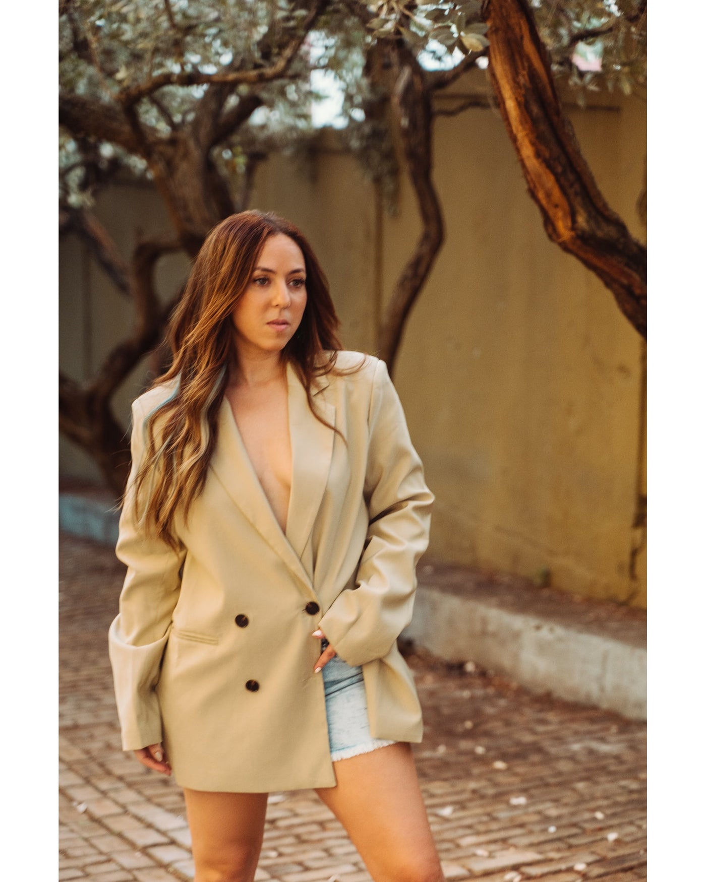 Sage Power Blazer