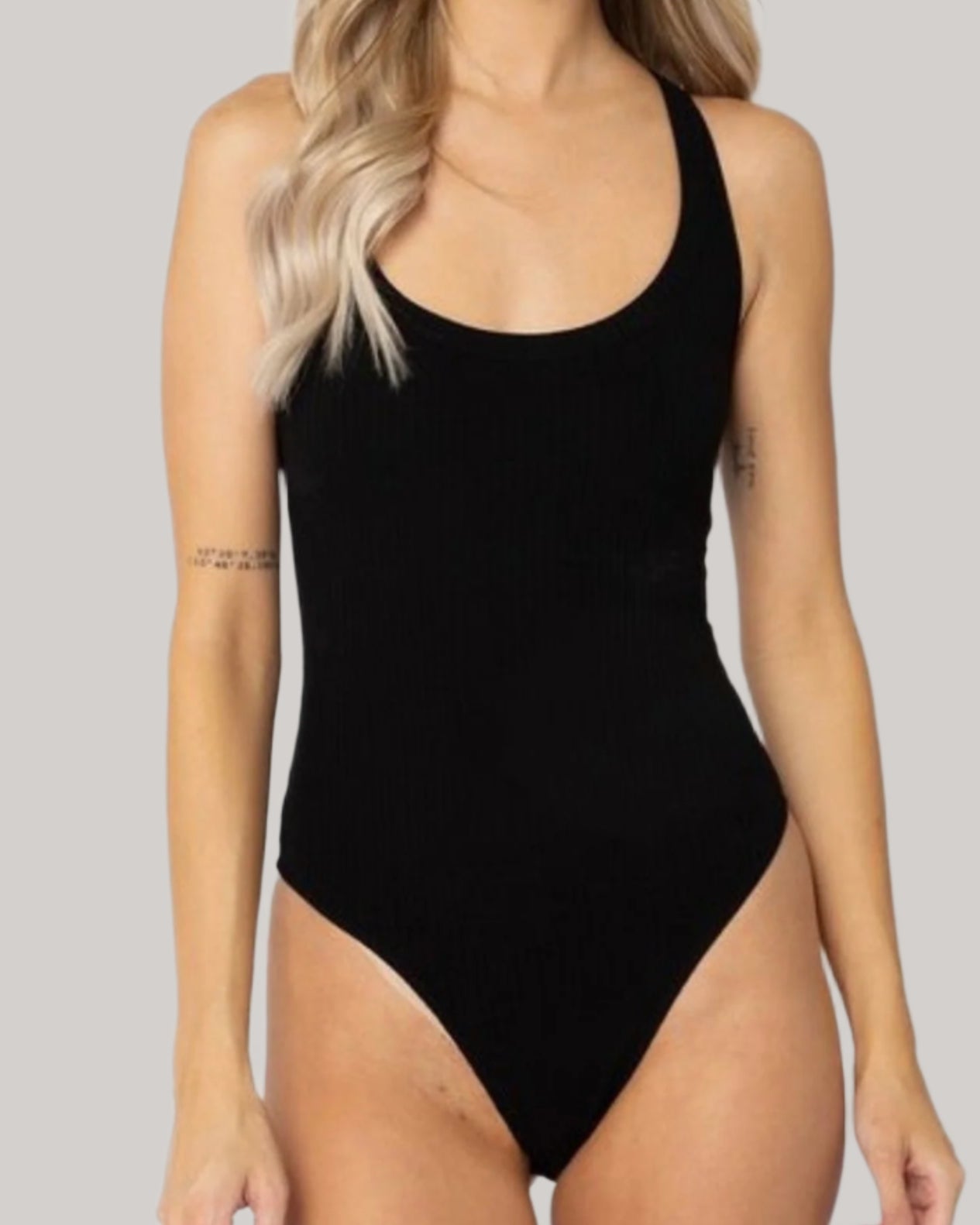Noir Basic Bodysuit