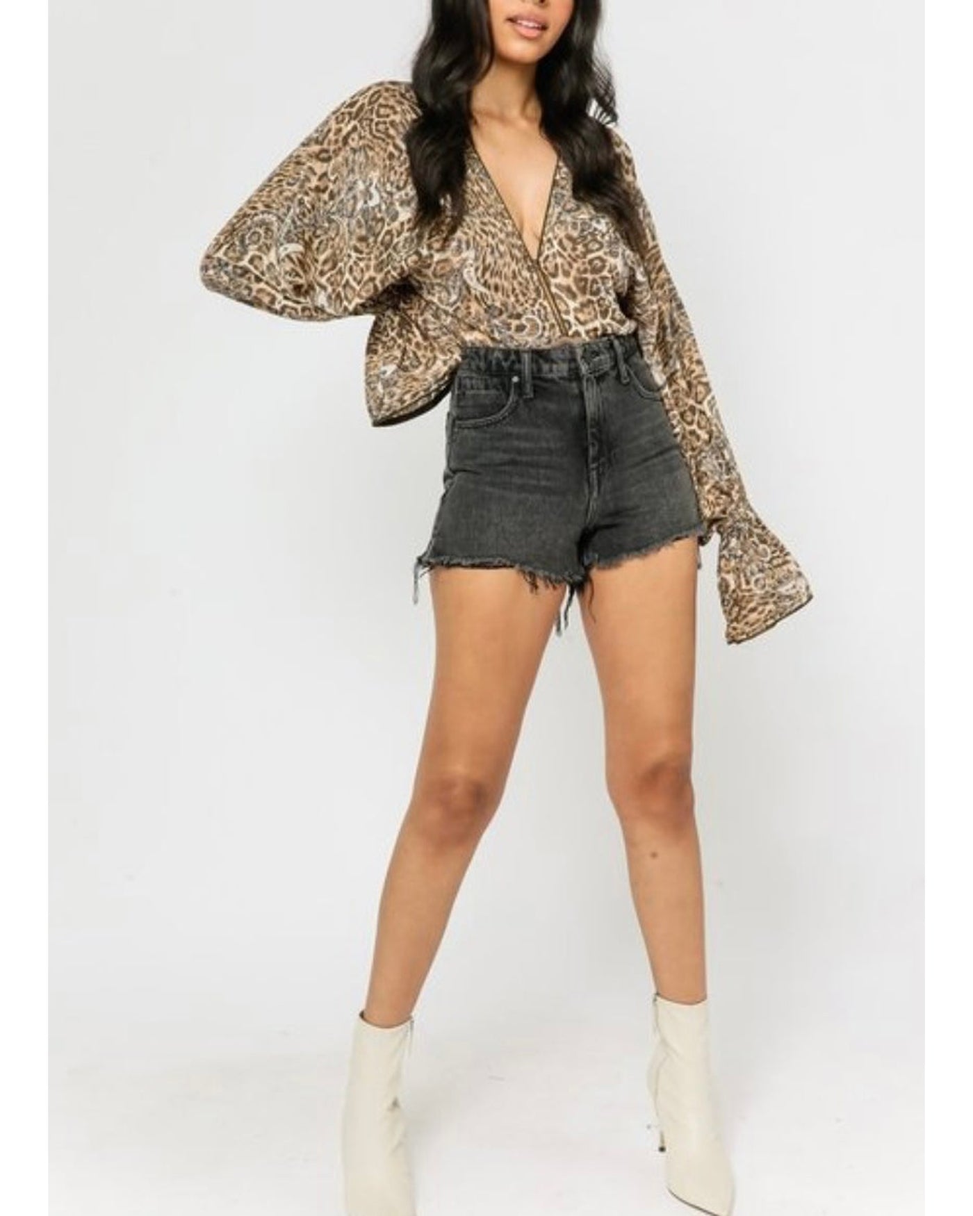 Viviana Leopard Bodysuit