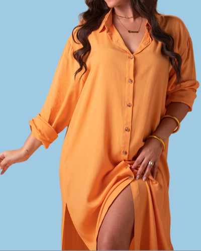 Valencia Oversized Shirt Dress