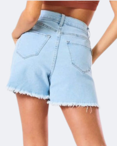 Summer Fray Denim Shorts